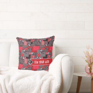 Coussin Conception de couture personnalisée Patchwork Coud