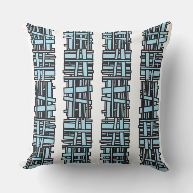COUSSIN CONCEPTION DE DÉPASSEMENT BLEU CLAIR (Recto)