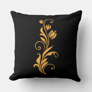 Coussin Conception de fleurs florales ornementales