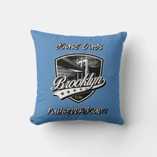 Coussin Conception de logo élégant Brooklyn