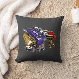 COUSSIN CONCEPTION DE MOTEUR TURBO À SIX CYLINDRES COULEUR