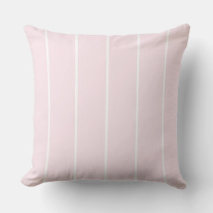 Coussin Conception de motif à rayures verticales de couleu