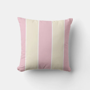 Coussin Conception de motif à rayures verticales de couleu