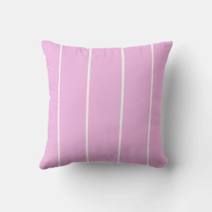 Coussin Conception de motif à rayures verticales de couleu