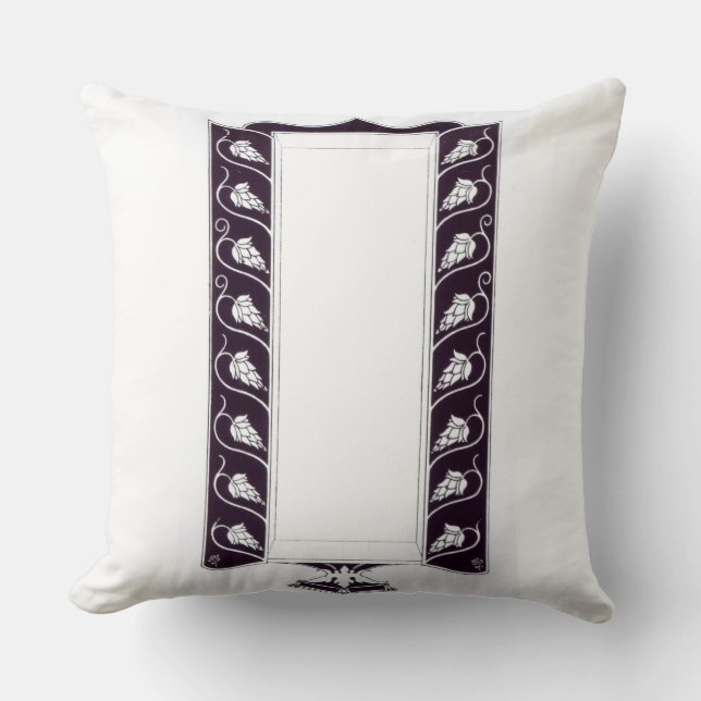 Coussin Conception de motif, probablement de "d'Arthur de (Recto)