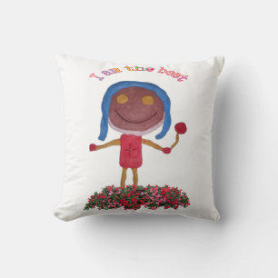 Coussin Conception de poupée pour l'oreiller de lancement