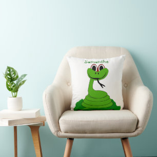 Coussin Conception de serpent personnalisée