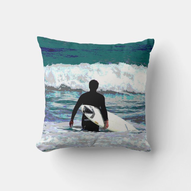 Coussin Conception de surfer (Recto)