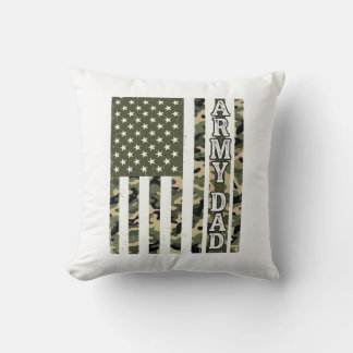 Coussin Conception de T-shirt vintage Drapeau Américain Ca