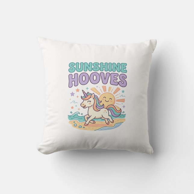 Coussin Conception de tee-shirt graphique tendance Sabots  (Recto)