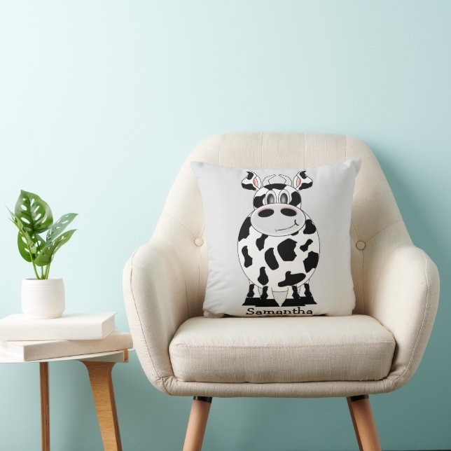 Coussin Conception de vache personnalisée (Chaise)