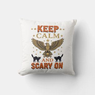 Coussin Conception de vecteur Halloween vintage effrayant 