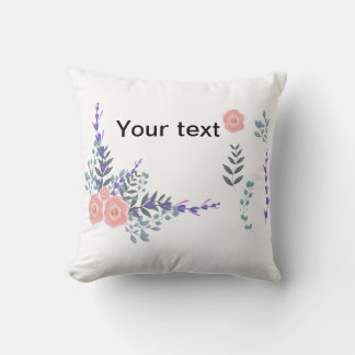 Coussin Conception des fleurs