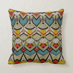 Coussin Conception d'impression Motif en Afrique