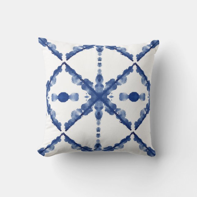 Coussin Conception d'oreiller de couleur blanche  (Recto)