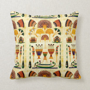 Coussin Conception égyptienne #2 d'art