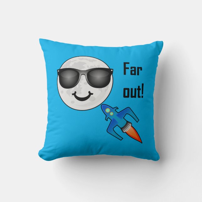Coussin Conception éloignée - Lancer l'oreiller 16" x 16" (Recto)