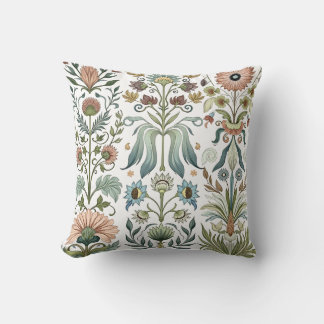 Coussin Conception florale Art Nouveau 402 fleurs