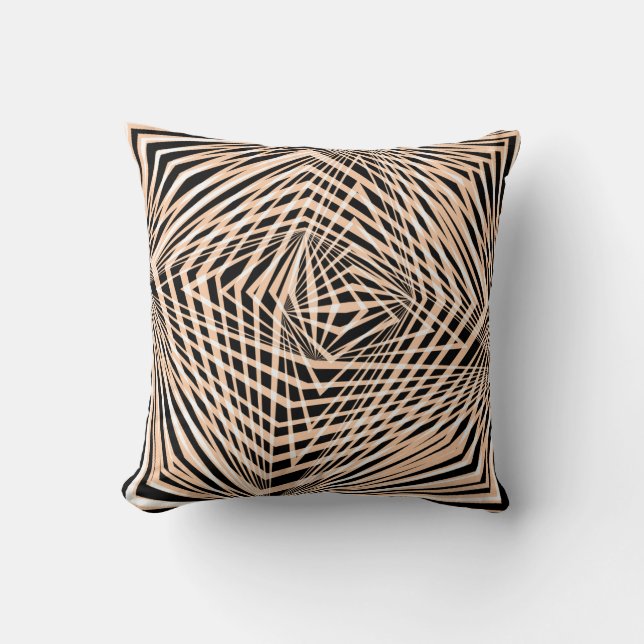 Coussin Conception géométrique Abstraite sans joint (Recto)