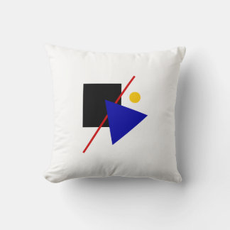 Coussin Conception géométrique Bauhaus classique