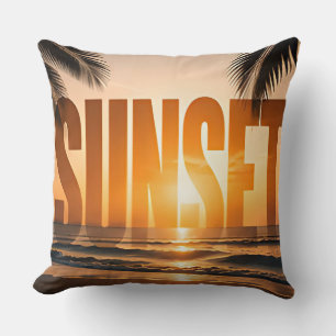 Coussin Conception graphique éditoriale de luxe côtier au 