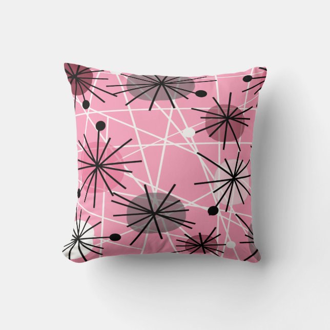 Coussin Conception inspirée atomique de la moitié du (Recto)