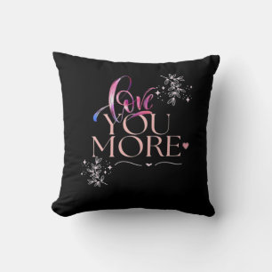 Coussin Conception minimale d'amour vous plus 