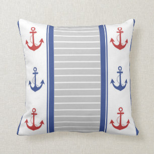 Coussin Conception nautique de rayure