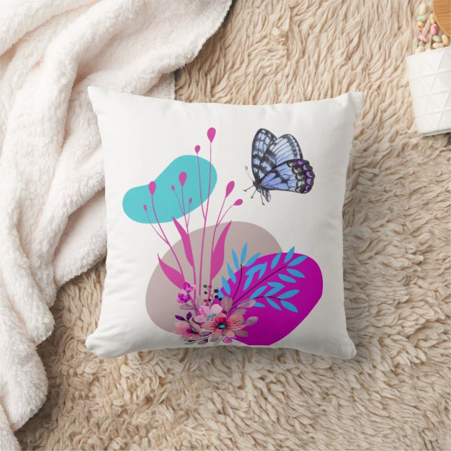 Coussin Conception papillon tendance minimaliste ADV-creat (Couverture)