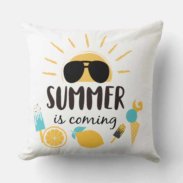 Coussin Conception personnalisée tendance | Cadeau Personn (Recto)