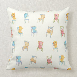 Coussin Concerne le motif de chaises