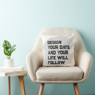Coussin Concevez vos jours...