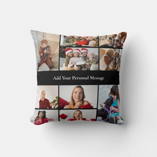 Coussin Concevez votre propre 10 photo Collage Poster (Recto)