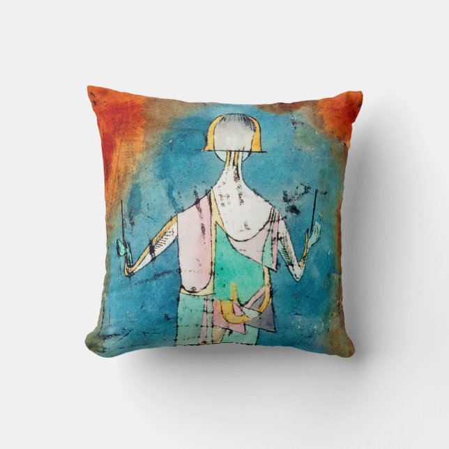 Coussin Conducteur de musique (Joueur), Klee (Recto)