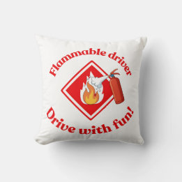 Coussin Conducteur Inflammable | Drôle ADR Marchandises Da
