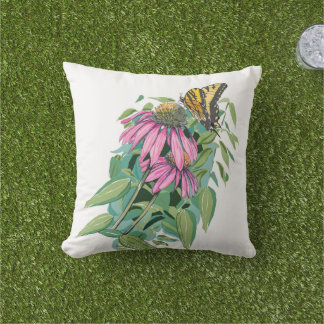 Coussin Coneflower Outdoor pillow