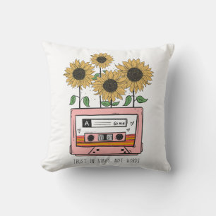 Coussin Confiance en Vibes et non en mots