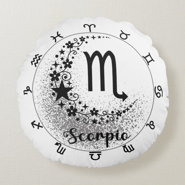 Coussin Confort : Embrassez Votre Scorpio Intérieu (Devant)