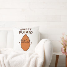 Coussin Confortable Patate Douce