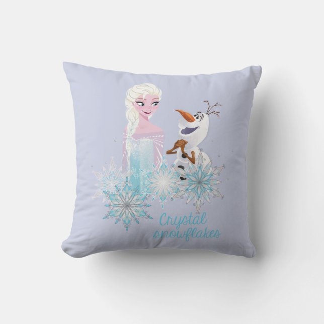 Coussin congelé| Elsa et Olaf (Recto)