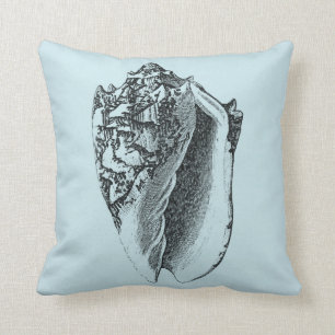 Coussin Conque Shell d'Aqua