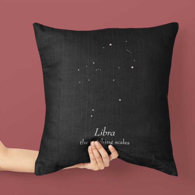 Coussin Constellation Libra (Créateur téléchargé)