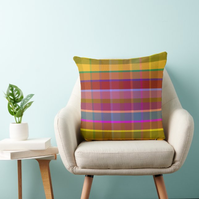 Coussin Constellation Plaid ASF (Chaise)