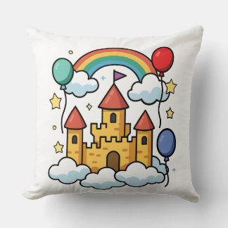 Coussin Construire des châteaux dans le ciel