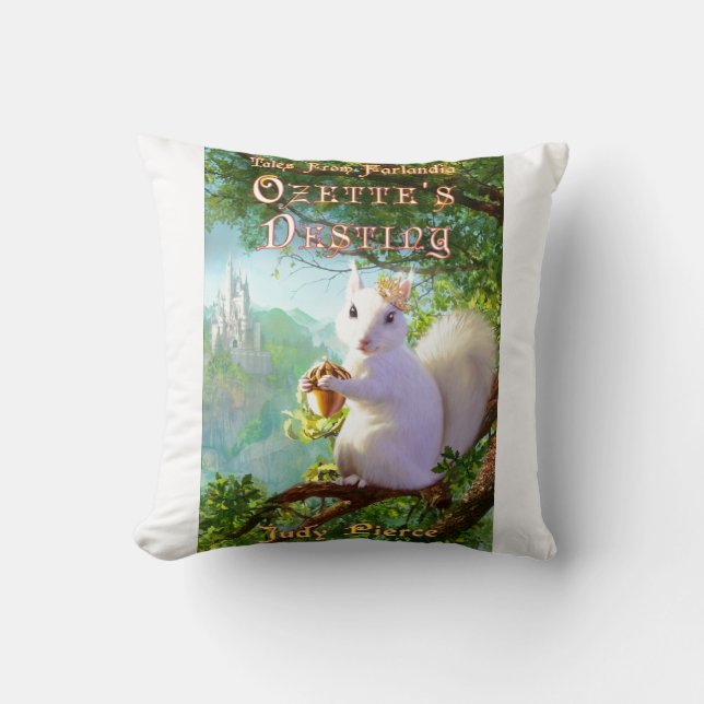 Coussin Contes de destin de Farlandia Ozette (Recto)
