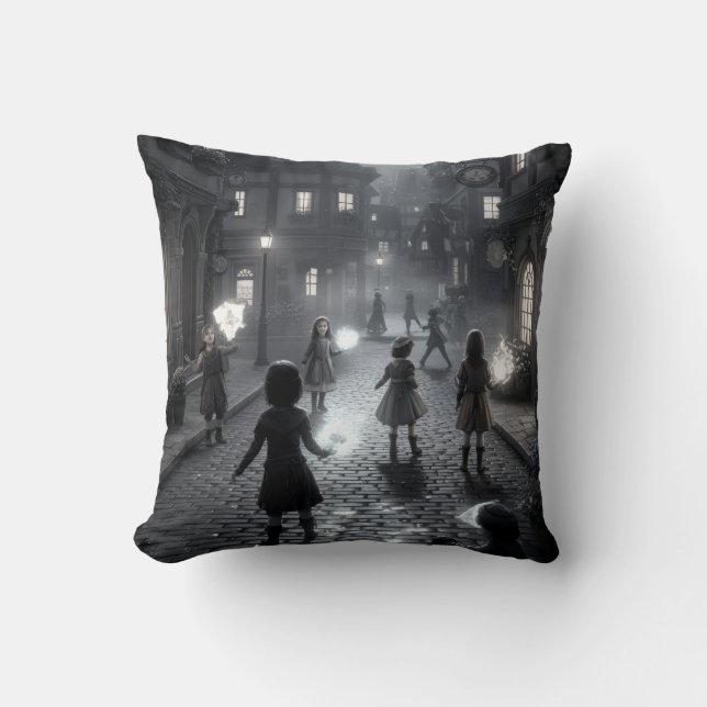 Coussin Contes Twilight Sur Sac fourre-tout Cobblestone (Recto)
