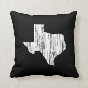 Coussin Contour affligé d'état du Texas