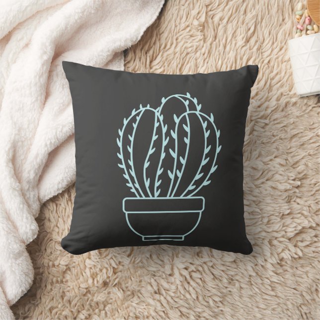 Coussin Contour de cactus (Couverture)