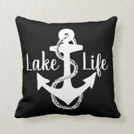 Coussin CONTRAINTE DE LAKE nautique recto verso LIFE + ANC