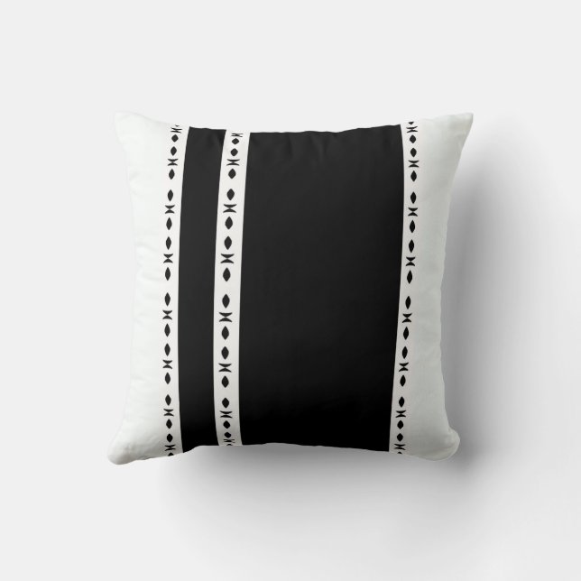 Coussin Contraste de Minuit (Verso)